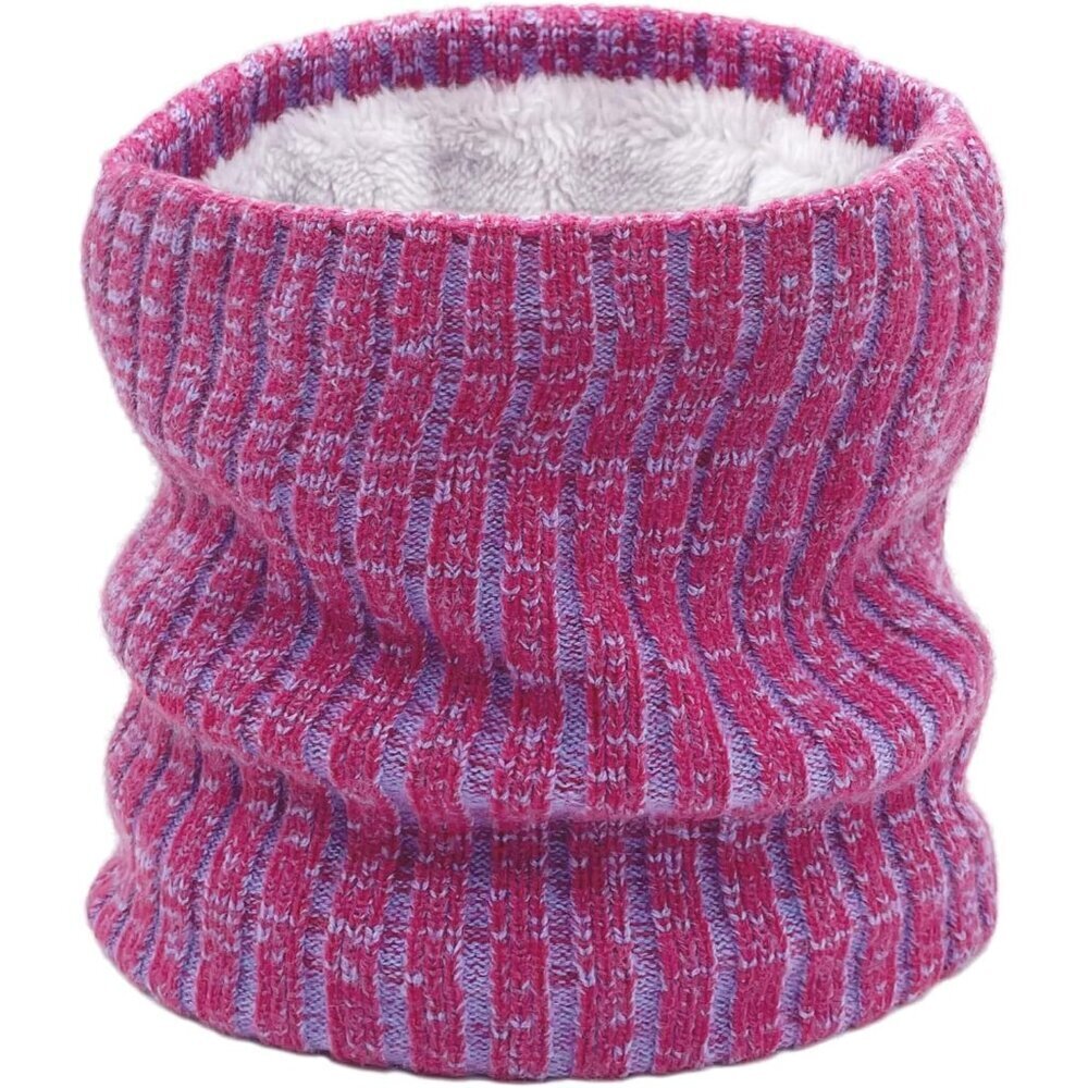 Men's Rose Winter Thermal Fleece Neck Warmer Windproof Face Cover Ski Mask